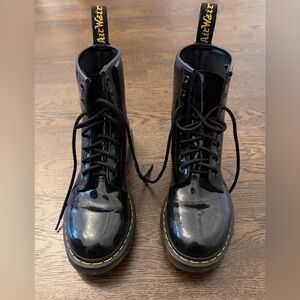 Dr. Martens Black Lace Up Boots